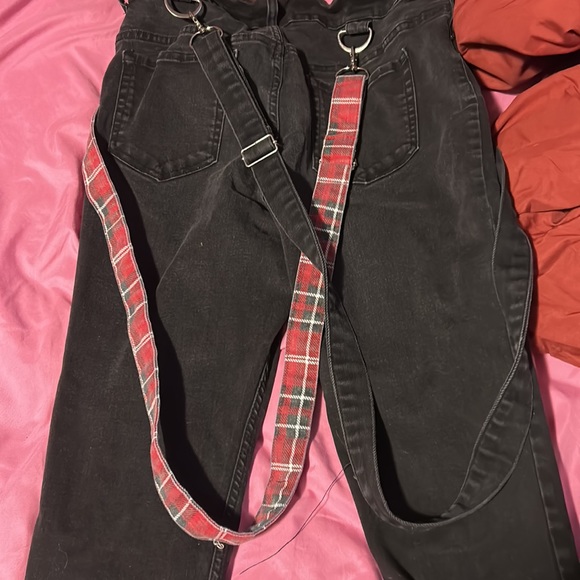 Jeans,black with back straps - Picture 4 of 4